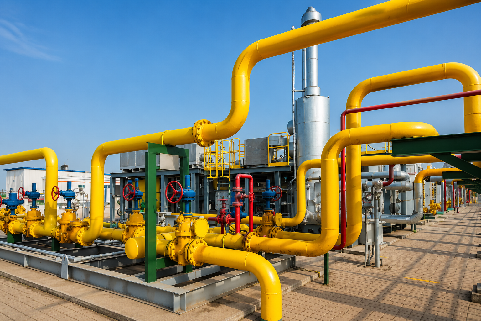 Oil and gas industrial operations infrastructure